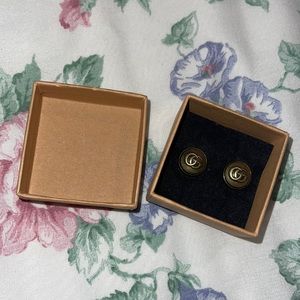 Authentic Repurpose Gucci Button Stud Earrings Sold!